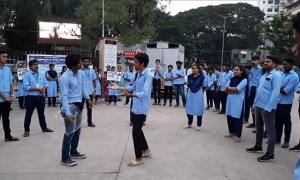 ಎನ್ .ಎಸ್. ಎಸ್ ಘಟಕಾ ತರಪೇನ ಬೀದಿ ನಾಟಕ