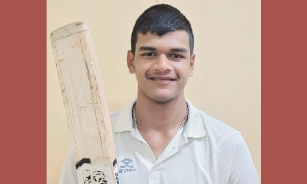 ಕರ್ನಾಟಕ ರಾಜ್ಯ ಟೀಮಾಕ  ಉಡುಪಿಚೋ  ನಿಶ್ಚಿತ್ ನಾಗರಾಜ್ ಪೈ