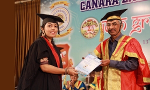 ಕೆನರಾ ಇಂಜಿನಿಯರಿoಗ್ ಕಾಲೇಜ ವಿದ್ಯಾರ್ಥಿಯಾಂಕ ಪದವಿ ಪ್ರದಾನ