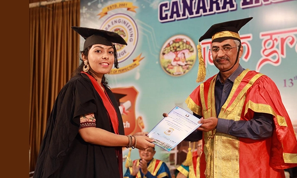 ಕೆನರಾ ಇಂಜಿನಿಯರಿoಗ್ ಕಾಲೇಜ ವಿದ್ಯಾರ್ಥಿಯಾಂಕ ಪದವಿ ಪ್ರದಾನ