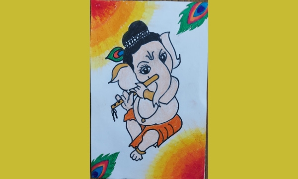 “ಅಂಚೆ-ಕುοಚ” ಗಣೇಶ ಚಿತ್ರ ರಚನಾ ಸ್ಪರ್ಧೋ