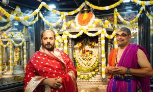 ಉಡುಪಿ ದೇವಳಾಕ ಶ್ರೀ ಕೈವಲ್ಯ ಮಠಾಧಿಪತಿ ಶ್ರೀಮದ್ ಶಿವಾನಂದ ಸರಸ್ಪತಿ ಭೇಟಿ