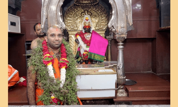 ಪಂಡರಾಪುರ ವಿಠೋಭ ದೇವಸ್ಥಾನಾಕ ಶ್ರೀಮದ್ ಸಂಯಮೀοದ್ರ ತೀರ್ಥ ಭೇಟಿ
