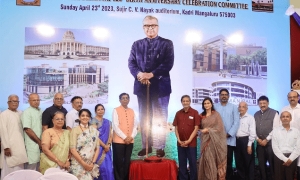 कठीण परिश्रमान यश मेळता पद्मश्री डा. टी.एम.एपै हांची १२५वे जंयती कार्यावळेंत टी. अशोक पै