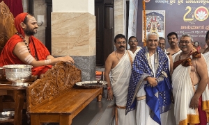 ಡೊಂಗರಕೇರಿ ಶ್ರೀ ವೆಂಕಟರಮಣ ದೇವಳಾಂತು° ನವಚಂಡಿಕಾ ಯಾಗ