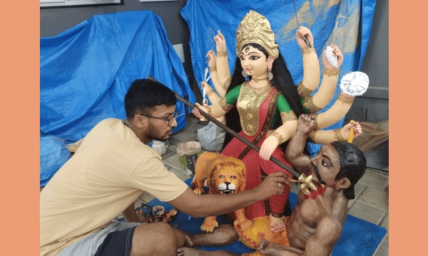ಕೌಶಿಕ್ - ಕಾರ್ತಿಕ್ ನಿಪುಣತಾಯೆಚೊ ಖೇಳು - ಅಷ್ಟಭುಜಾಚಿ ದುರ್ಗಾ ದೇವಿ