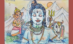 ಕಲಾಕುಂಚ ರಾಜ್ಯ ಸ್ಥರಾಚೆ “ಅಂಚೆ-ಕುಂಚ” ಸ್ಪರ್ಧೊ
